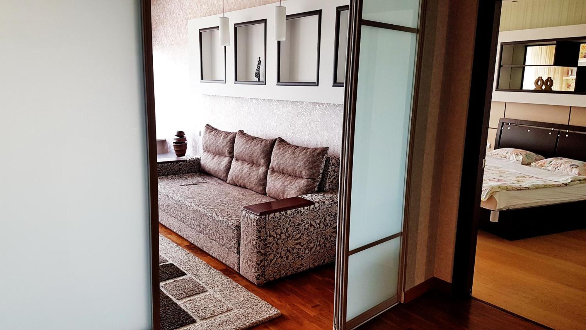 Most City Apart-Hotel Dnipro Quarto foto