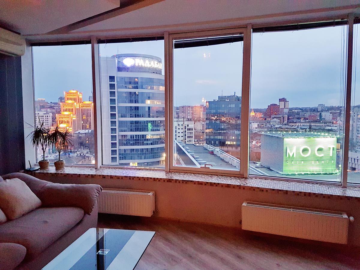Most City Apart-Hotel Dnipro Quarto foto